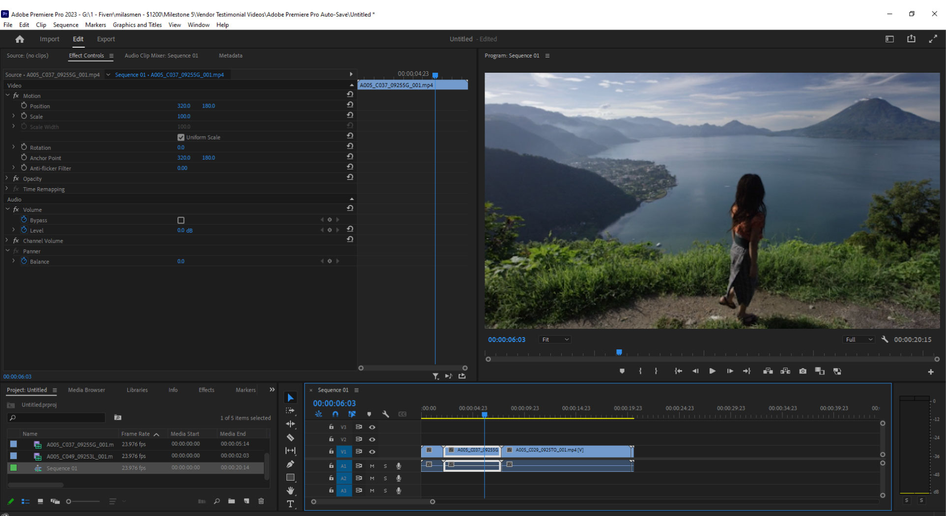 Video Editing